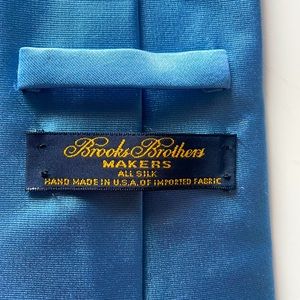 Brooks Brothers Blue Silk Tie